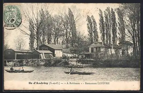 AK Andrésy, A Robinson, Restaurant Lefèvre