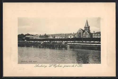 AK Andrésy, L`Église, prise de l`Île