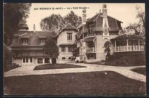 AK Les Mesnuls, Le Petit Moulin