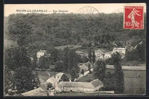 AK Milon-la-Chapelle, Vue générale