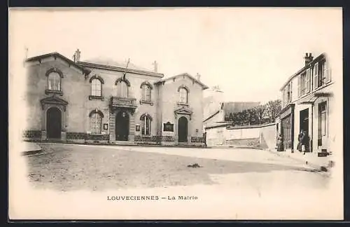 AK Louveciennes, La Mairie