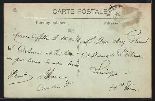 AK Maisons-Laffitte-Sartrouville, Petit Bras de Seine, Vue artistique