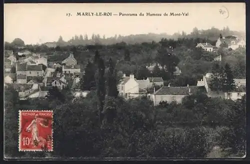 AK Marly-le-Roi, Panorama du Hameau de Mont-Val