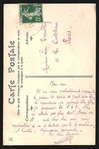 AK Chatou, Vue sur l`Église