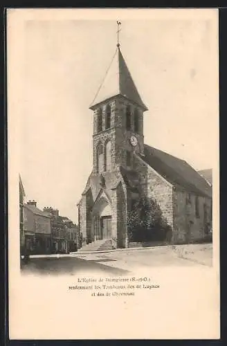 AK Dampierre, L`Église renfermant les Tombeaux des de Luynes et des de Chevreuse