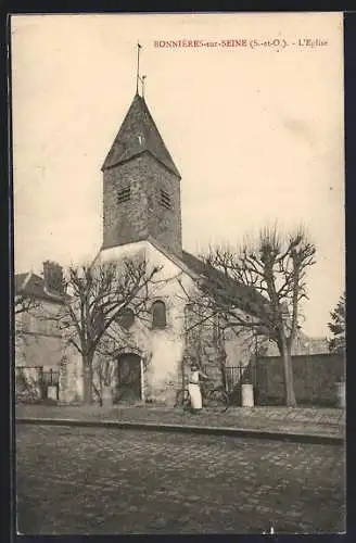 AK Bonnières-sur-Seine, L`Église