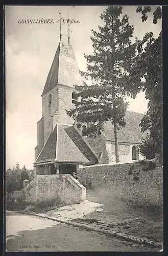 AK Goupillières, L`église