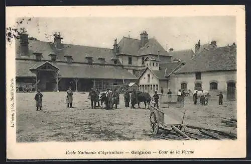 AK Grignon, École Nationale d`Agriculture, Cour de la Ferme