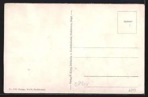 AK Darkehmen /Ostpr., Schützenplatz und Gartenanlagen