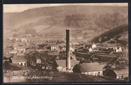 AK Six Bells /Abertillery, General view with the colliery