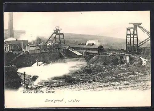 AK Caerau, View of the Colliery