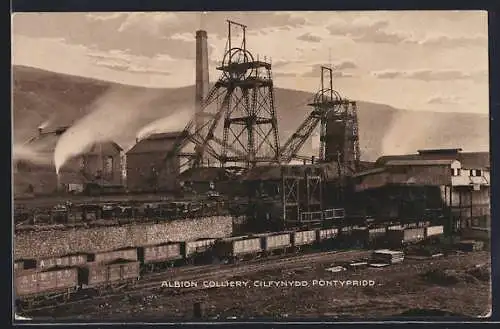 AK Cilfynydd /Pontypridd, Albion Colliery