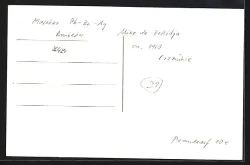 AK Sidi Boubekeur, Bergarbeitersiedlung Zellidja, Erzmühle