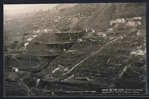 AK Fushun, Open-Air Coal Mining