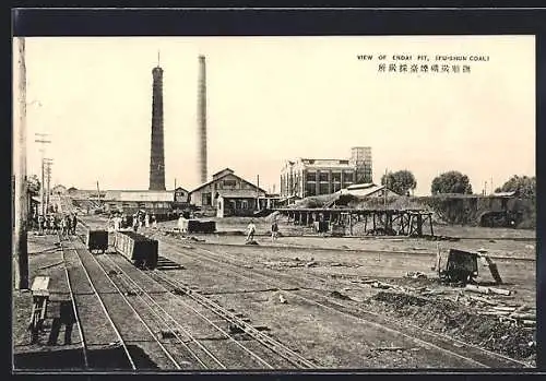 AK Fushun, The Colliery, View of Endai Pit