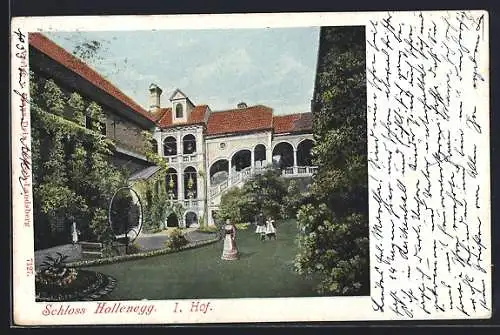 AK Hollenegg, I. Hof vom Schloss