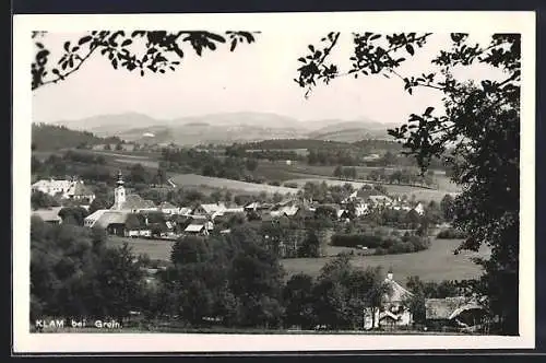 AK Klam bei Grein, Teilansicht mit Kirche