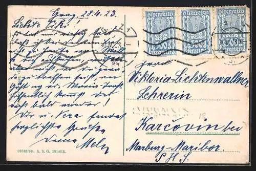 AK Graz, Glockenturm am Schlossberg