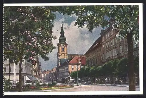 AK Graz, Bismarckplatz