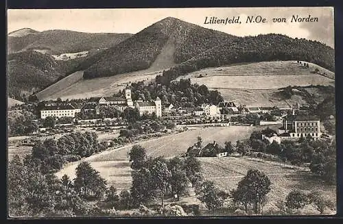 AK Lilienfeld, Ortsansicht von Norden