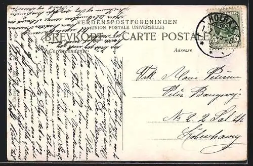 AK Egholm /Sjaelland, Gebäudeansicht