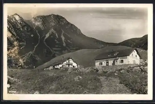 AK Bayrischzell, Grosstiefentalalm mit Rotwand