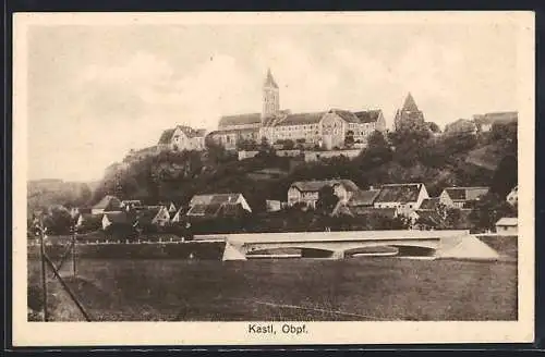 AK Kastl /Obpf., Ortsansicht mit Schloss