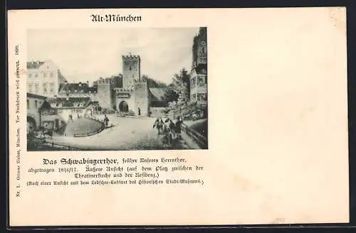 AK München, Das Schwabingertor