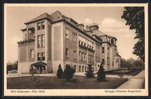 AK Bad Liebenstein /Thür. Wald, Herzogin Charlotte Augenklinik