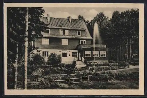 AK Brotterode, Haus am Reitstein