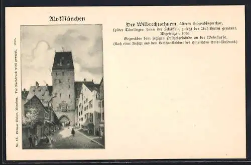 AK Alt-München, Der Wilbrechtsthurm