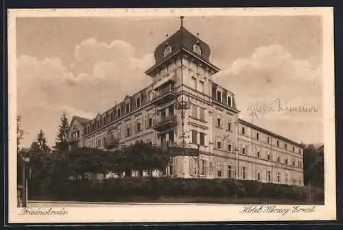 AK Friedrichroda, Hotel Herzog Ernst