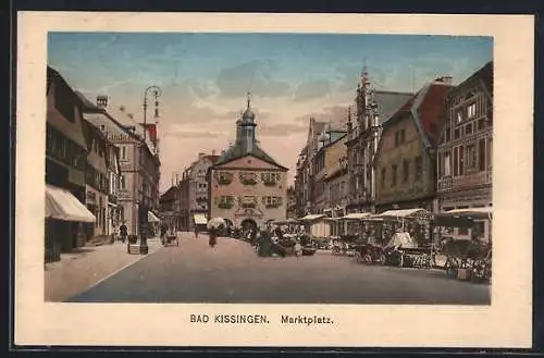 AK Bad Kissingen, Marktplatz