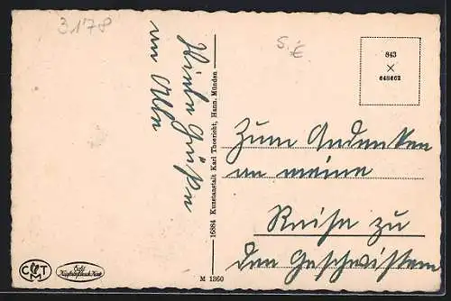 AK Hameln /Weser, Hochzeitshaus, Rattenfängerhaus, Rattenfänger