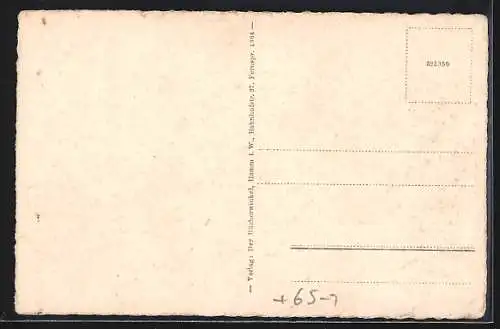 AK Hamm /Westf., Bahnhofsgebäude