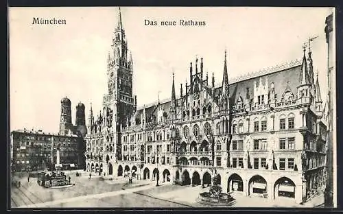 AK München, Das neue Rathaus