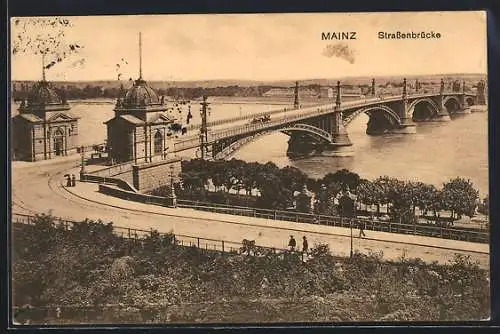 AK Mainz, Strassenbrücke