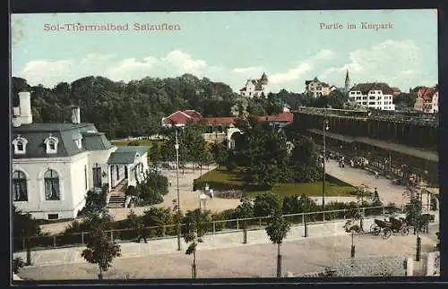 AK Bad Salzuflen, Partie im Kurpark