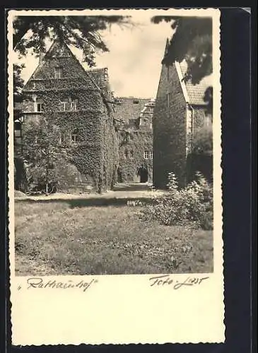 AK Mühlhausen /Th., Der Rathaushof