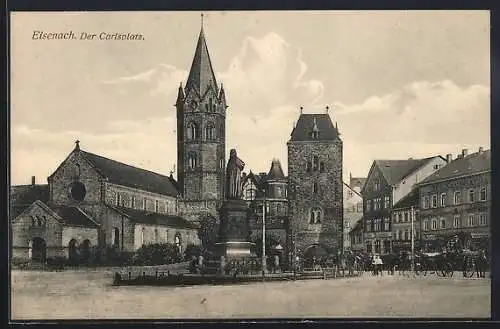 AK Eisenach, Der Carlsplatz