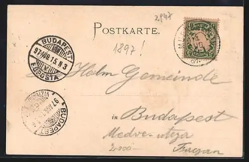 AK München-Schwabing, Chinesischer Turm im Engl. Garten