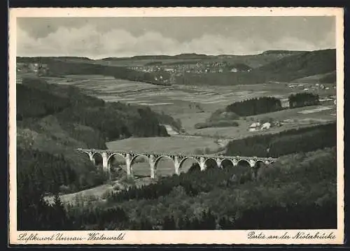 AK Unnau-Westerwald, Partie an der Nisterbrücke