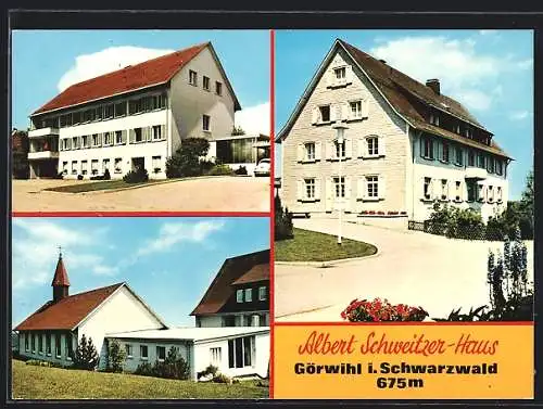 AK Görwihl i. Schwarzwald, Albert Schweitzer-Haus