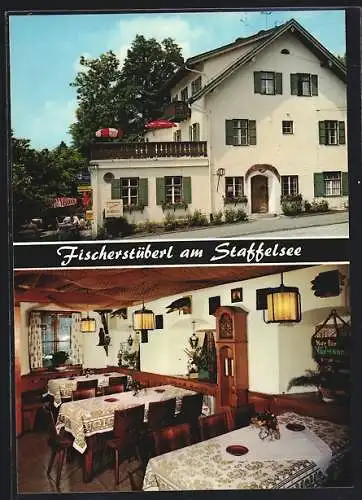 AK Seehausen /Staffelsee, Restaurant und Pension Fischerstüberl