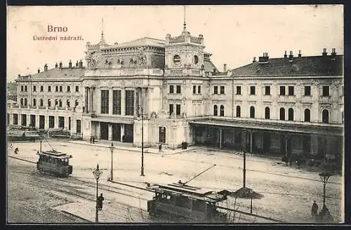 AK Brno, Ustredni nàdrazi, Bahnhof