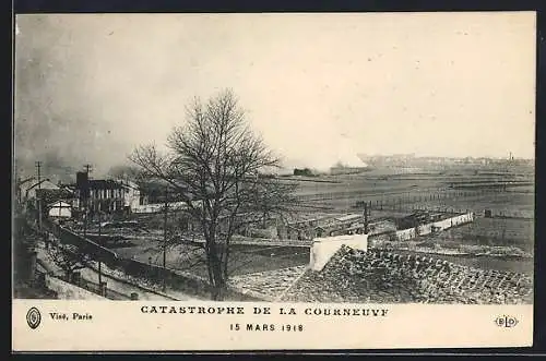 AK Courneuve, Catastrophe 15 Mars 1918, Explosion