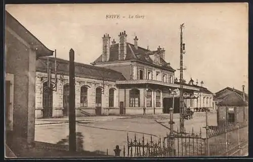 AK Brive, La Gare, Bahnhof