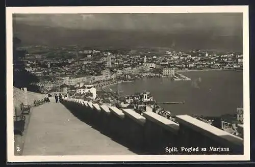 AK Split / Spalato, Pogled sa Marjana