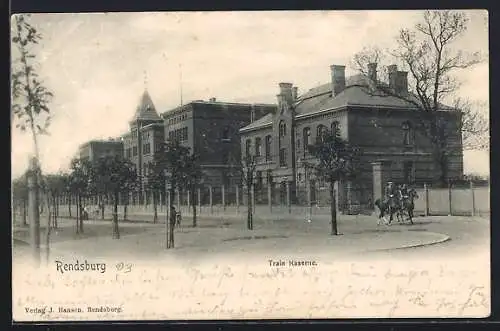 AK Rendsburg, Die Train Kaserne