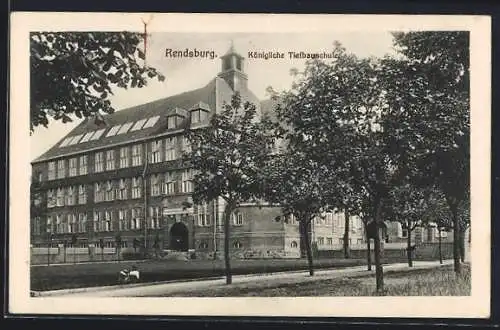 AK Rendsburg, Königliche Tiefbauschule